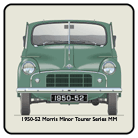 Morris Minor Tourer Series MM 1950-52 Coaster 3